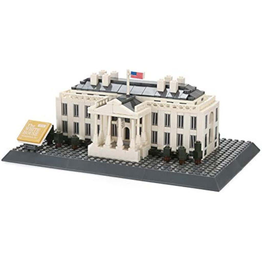 Apostrophe Games White House Building Block Set | 770 Piece Architecture Kit
