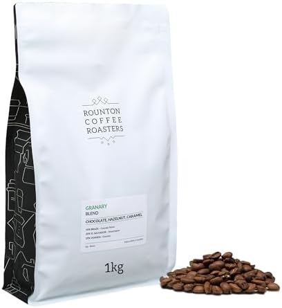 Rounton Coffee Granary Blend 1kg - Medium Roast Arabica Coffee Beans