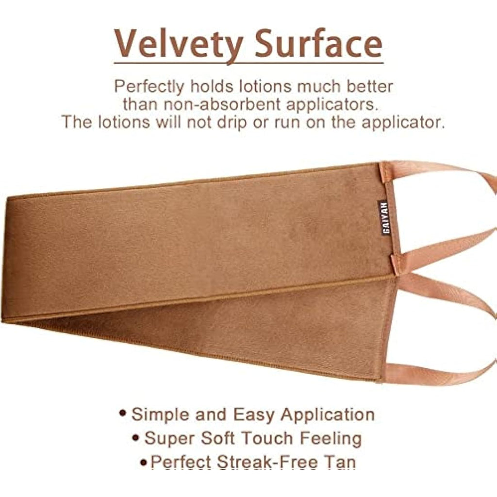 GAIYAH 5-in-1 Self Tanning Mitt Kit | Exfoliating Glove & Lotion Applicator