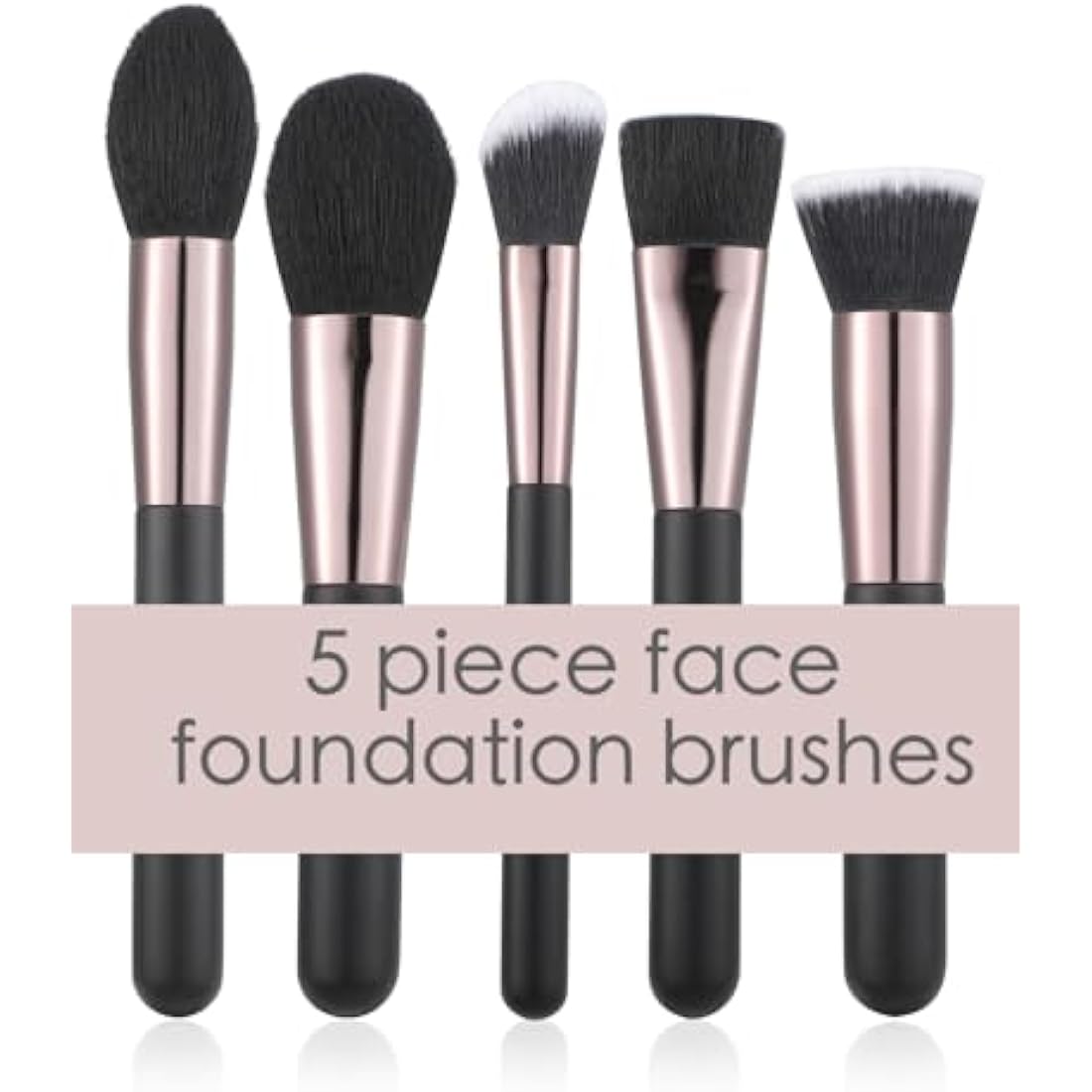 17PCS Professional Makeup Brush Set with Rotating Holder