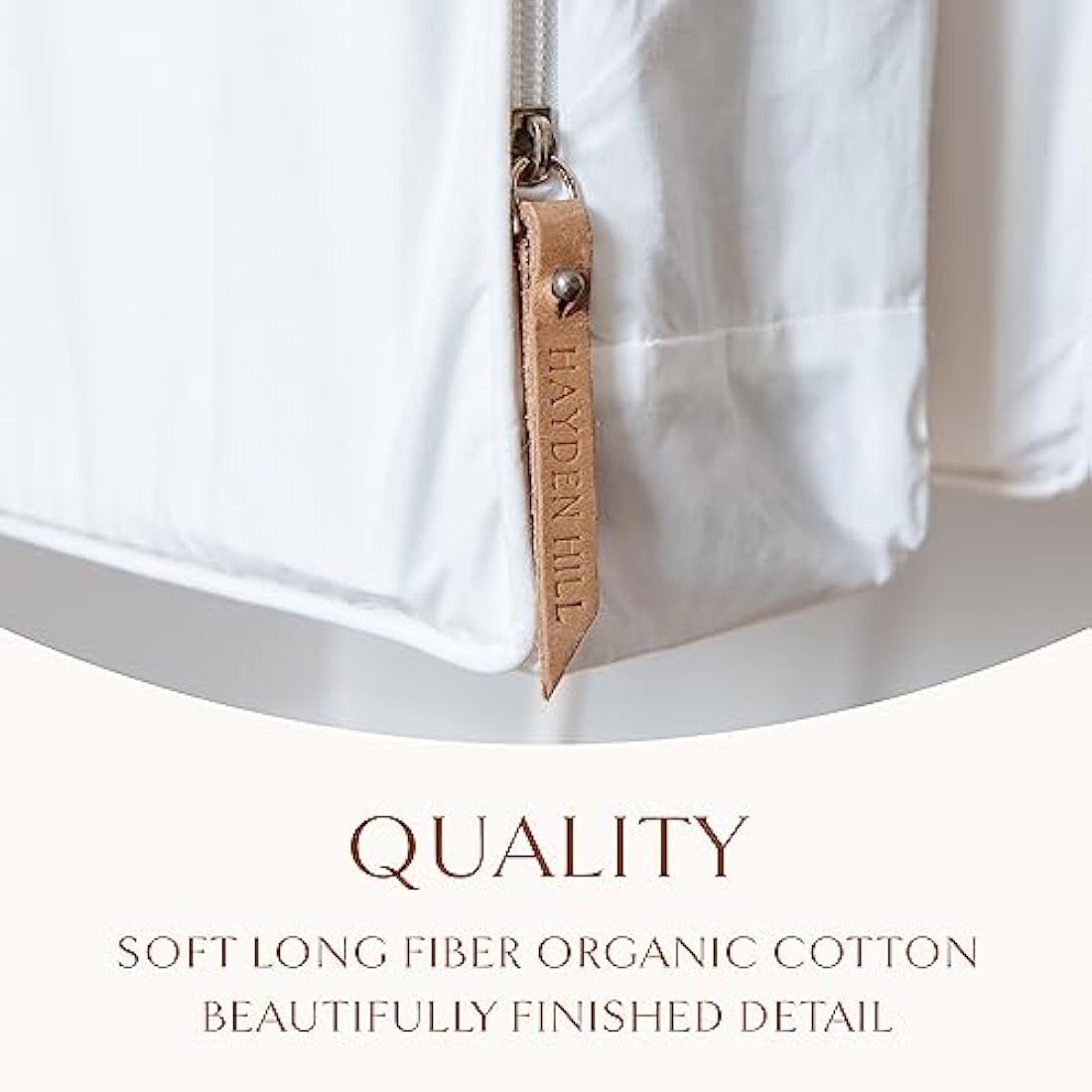 Hayden Hill Organic Cotton Garment Bag – 58 Inch Long Dress Cover