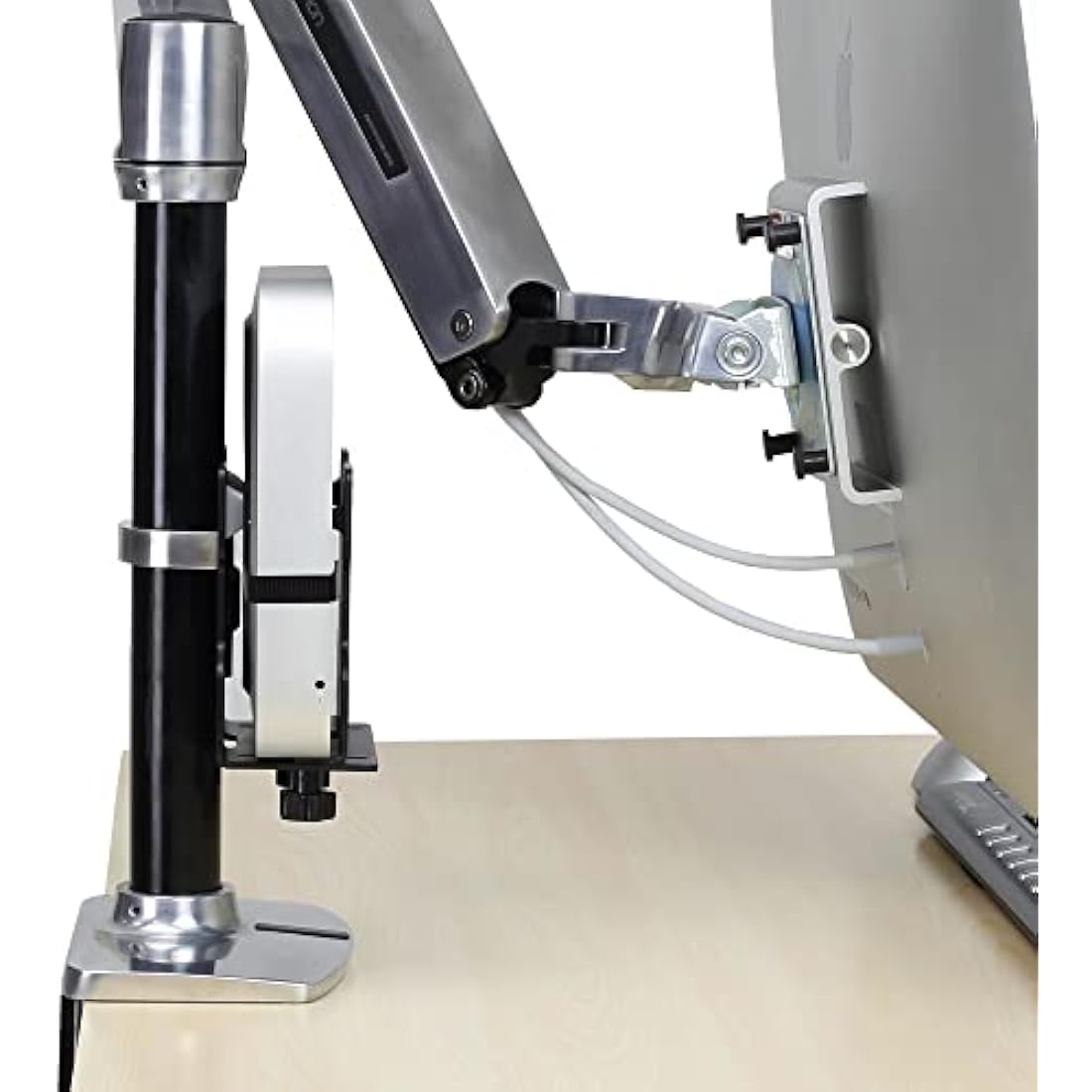 Ergotron Thin Client Mount | PC Holder & Pole Mounting Kit - Black