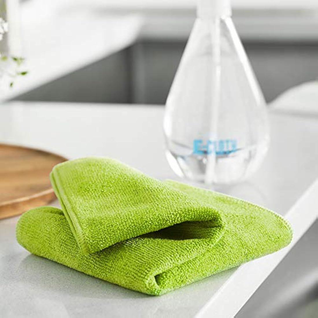 E-Cloth General Purpose Microfibre Cleaning Cloth, Green, 10 Pack