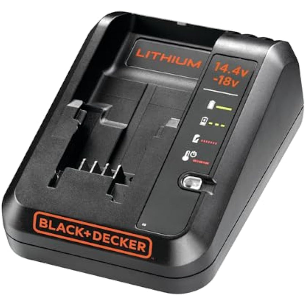 BLACK+DECKER 1A Fast Battery Charger for 18V Power Tools – BDC1A-GB