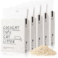 Cococat Tofu Cat Litter | Jasmine Milk Tea | Flushable & Clumping (5-Pack)