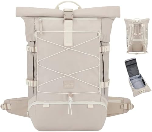 Johnny Urban Allen XL 50L Travel Backpack | Water-Repellent Rucksack