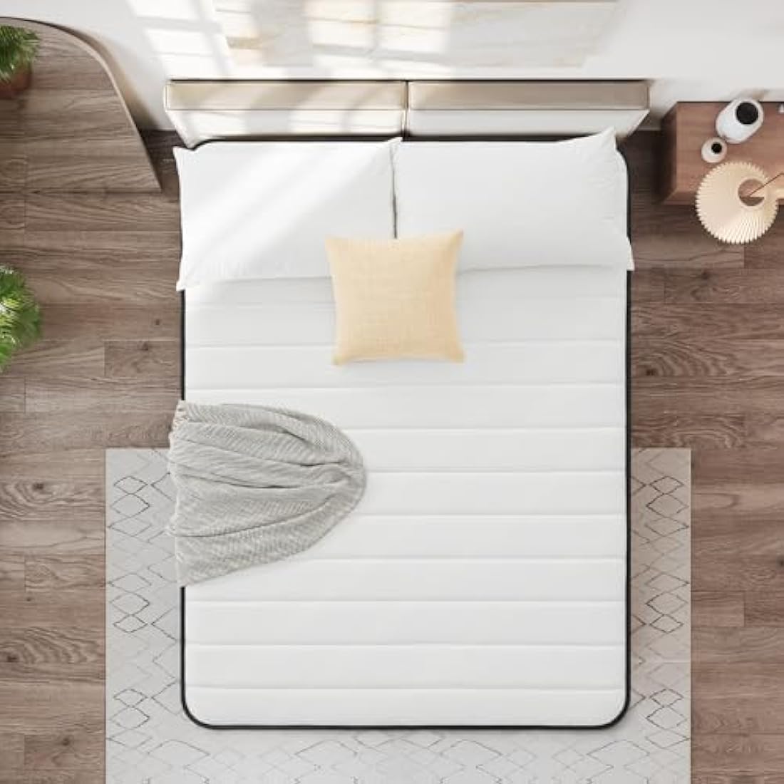 Inofia Single Hybrid Mattress – 10.6 Inch Memory Foam & Pocket Sprung