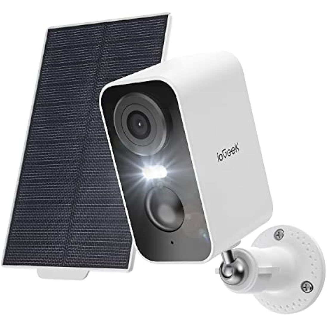 ieGeek Solar Security Camera Outdoor – 2K Wireless CCTV with Color Night Vision