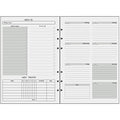 Undated A5 Weekly Planner Refill | 100gsm 6-Ring Binder Insert