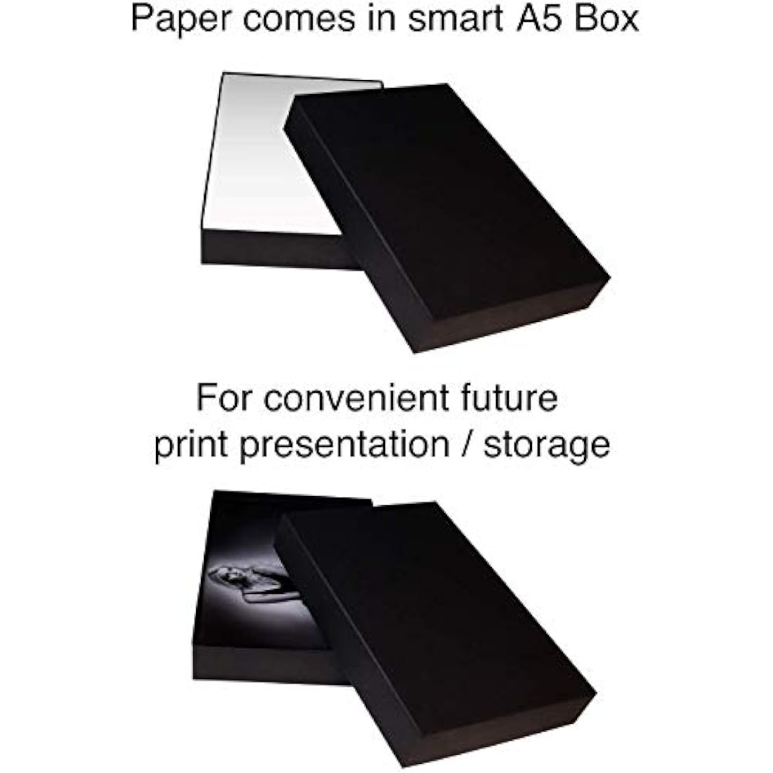 Marrutt 300gsm Ultra Pearlescent Hi-White Inkjet Photo Paper | A5 400 Sheets