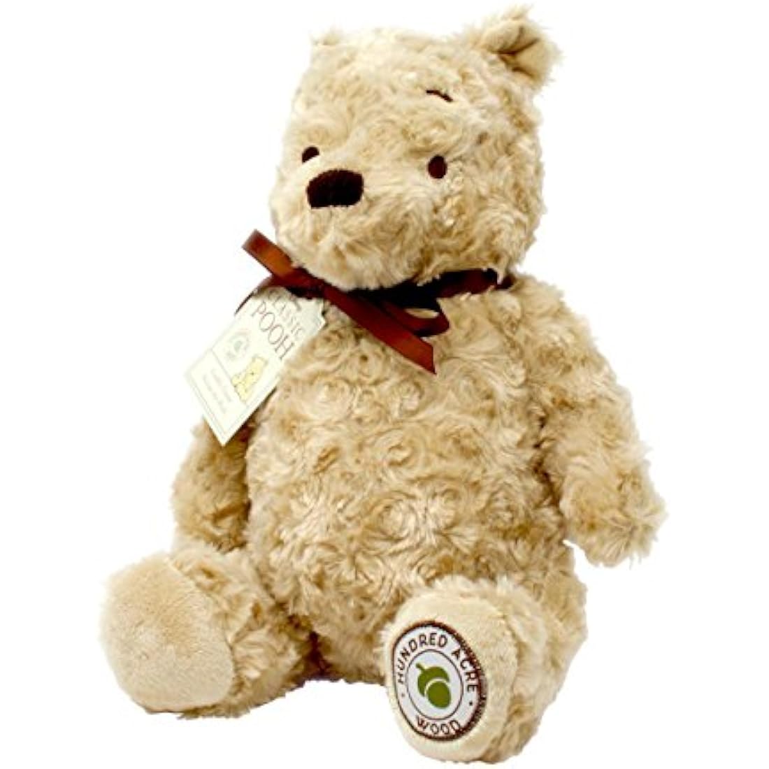 Rainbow Designs Classic Winnie the Pooh Soft Toy – 26cm Plush Bear