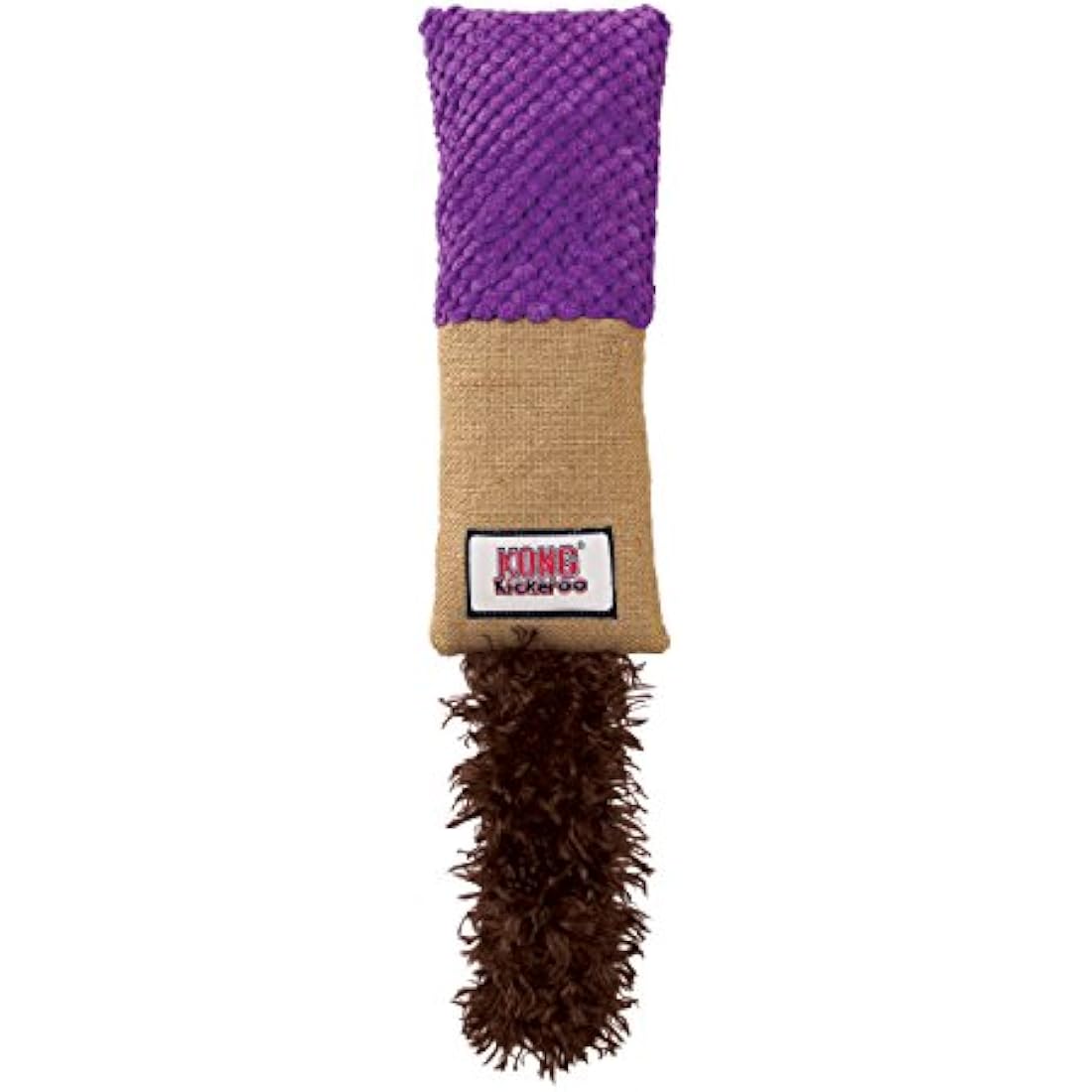 KONG Kickeroo Catnip Toy – Crinkle Plush Kicking Toy for Cats