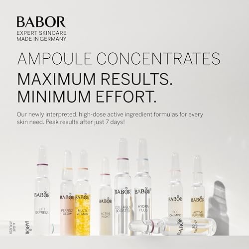 BABOR Perfect Glow Serum Ampoules | Radiant Face Concentrate | 7 x 2 ml