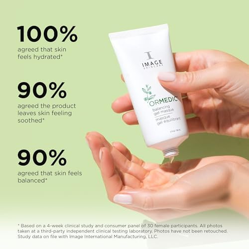 IMAGE Skincare ORMEDIC Balancing Gel Masque – Organic Aloe Vera, 2oz