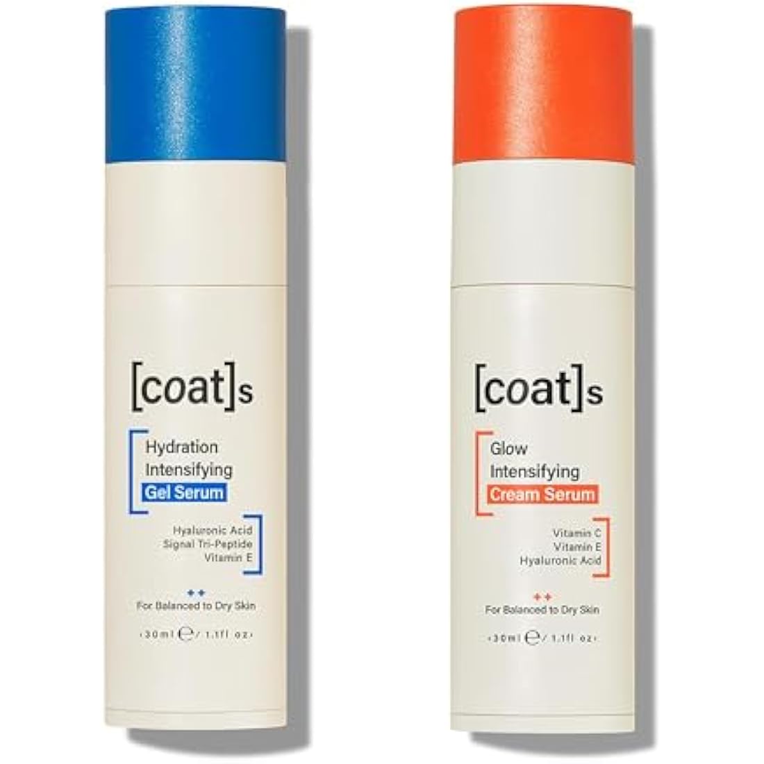 Coats Glow Duo – Vitamin C & Hyaluronic Acid Serum Set for All Skin