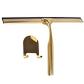 Stainless Steel Shower Squeegee with Hook – Gold Finish