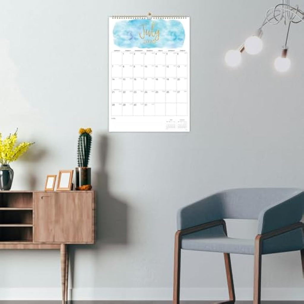 Jolof Store 2025–2026 Wall Planner – 18 Month Family Monthly Calendar
