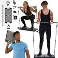 EVO Gym Tragbares All-in-One Krafttrainingsgerät mit Widerstandsbändern