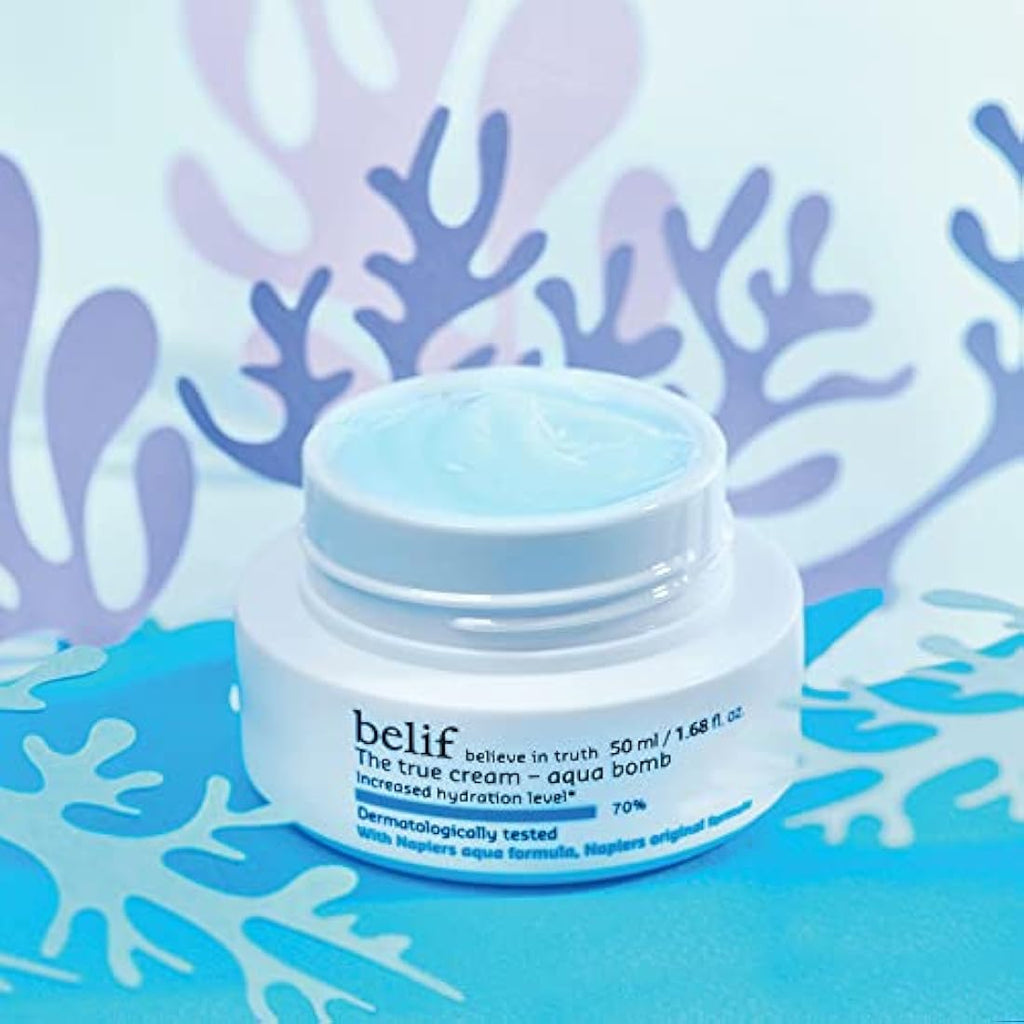 Belif The True Cream Aqua Bomb | Oil-Free Hydrating Face Cream - 50ml