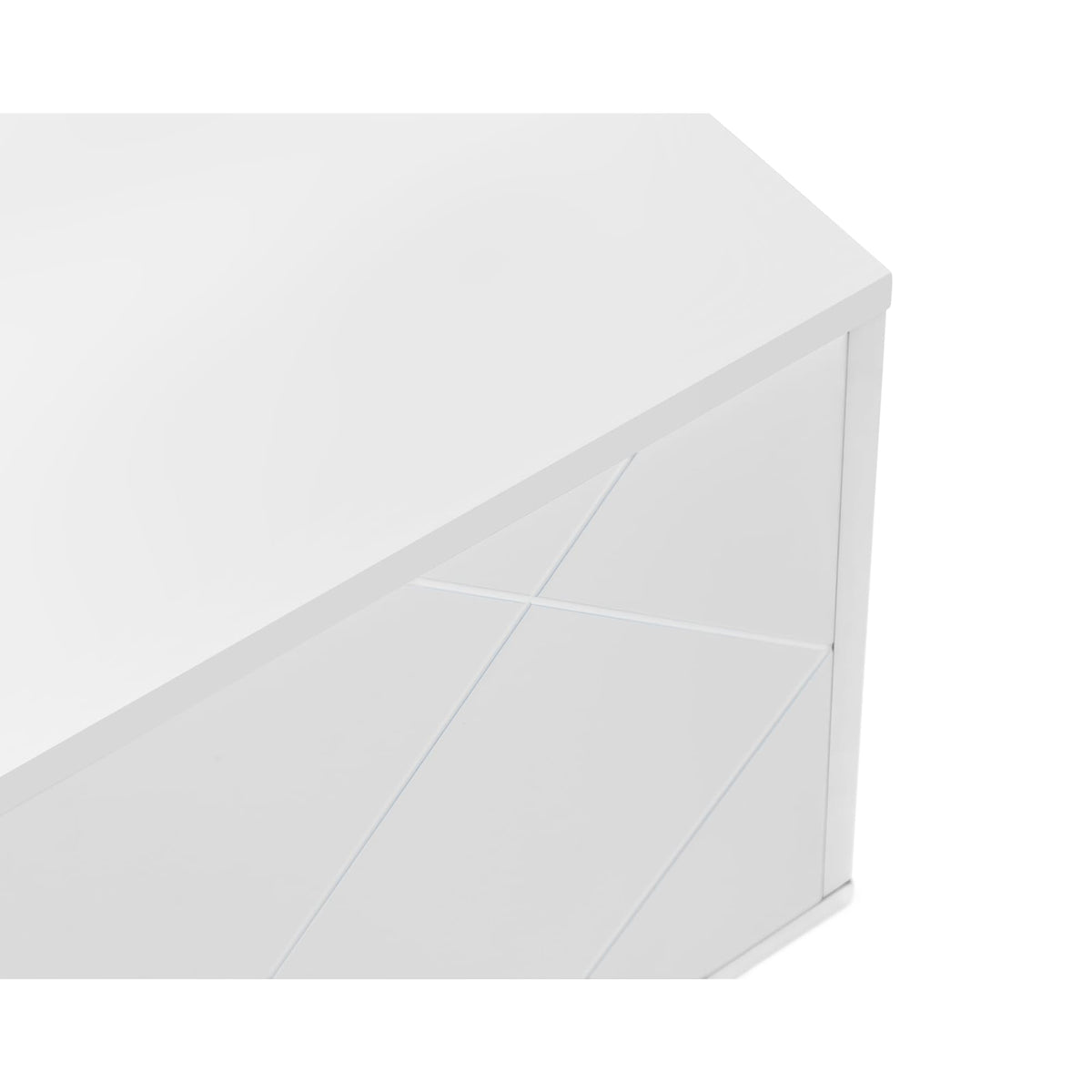 Julian Bowen Moritz TV Unit for up to 65" TVs, White - H58 x W176.5cm - image 4