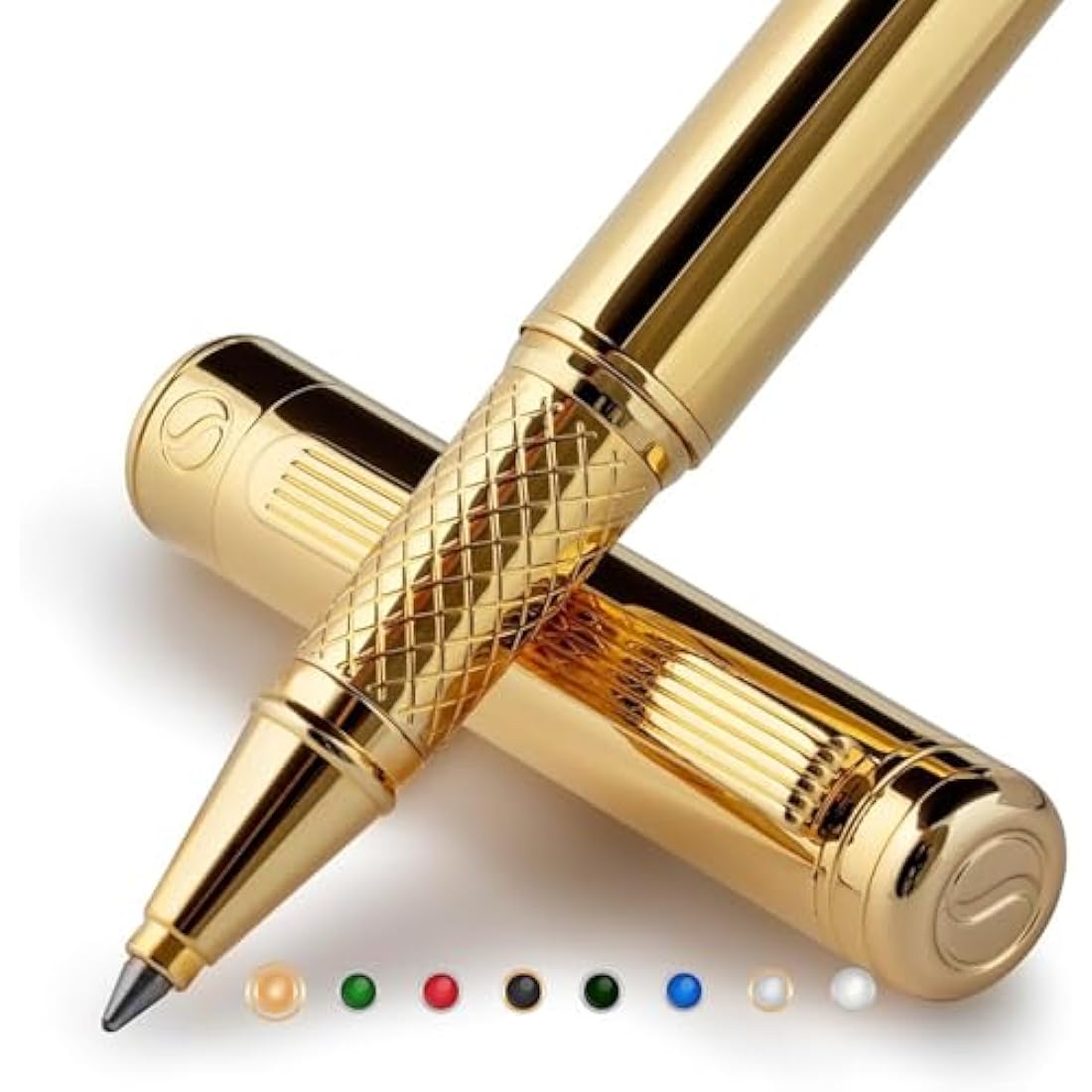 Gold Rollerball Pen – Luxury Real Gold Plated Writing Set