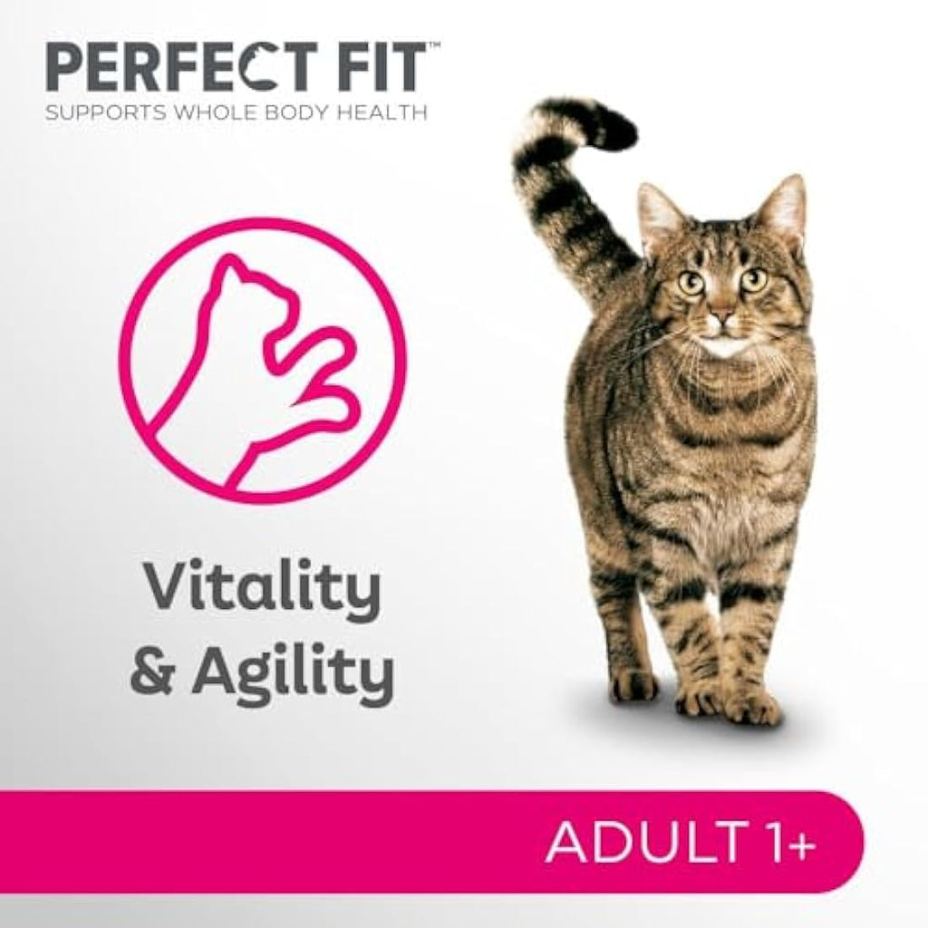 Perfect Fit Adult Wet Cat Food Mixed Selection in Sauce – 48 x 85g Pouches