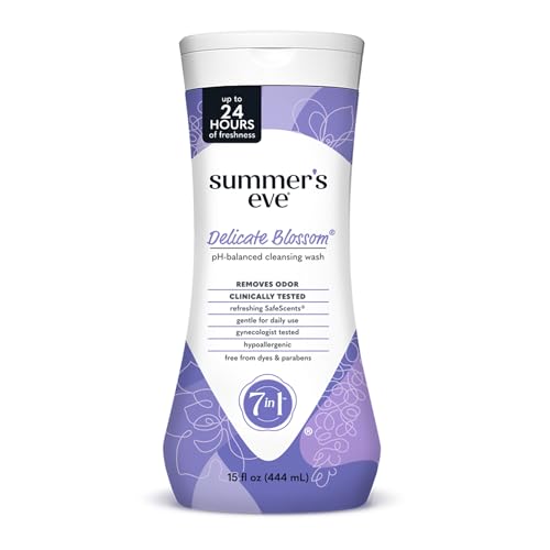 Summer's Eve Feminine Cleansing Wash – Delicate Blossom – 15 oz