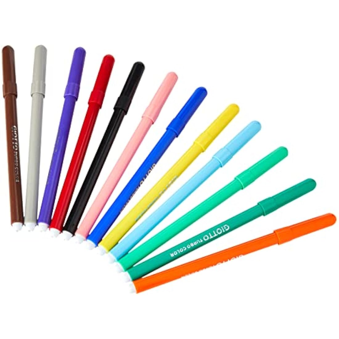 Giotto Turbocolor Felt Tip Pens – 144 Schoolpack Assorted Colours