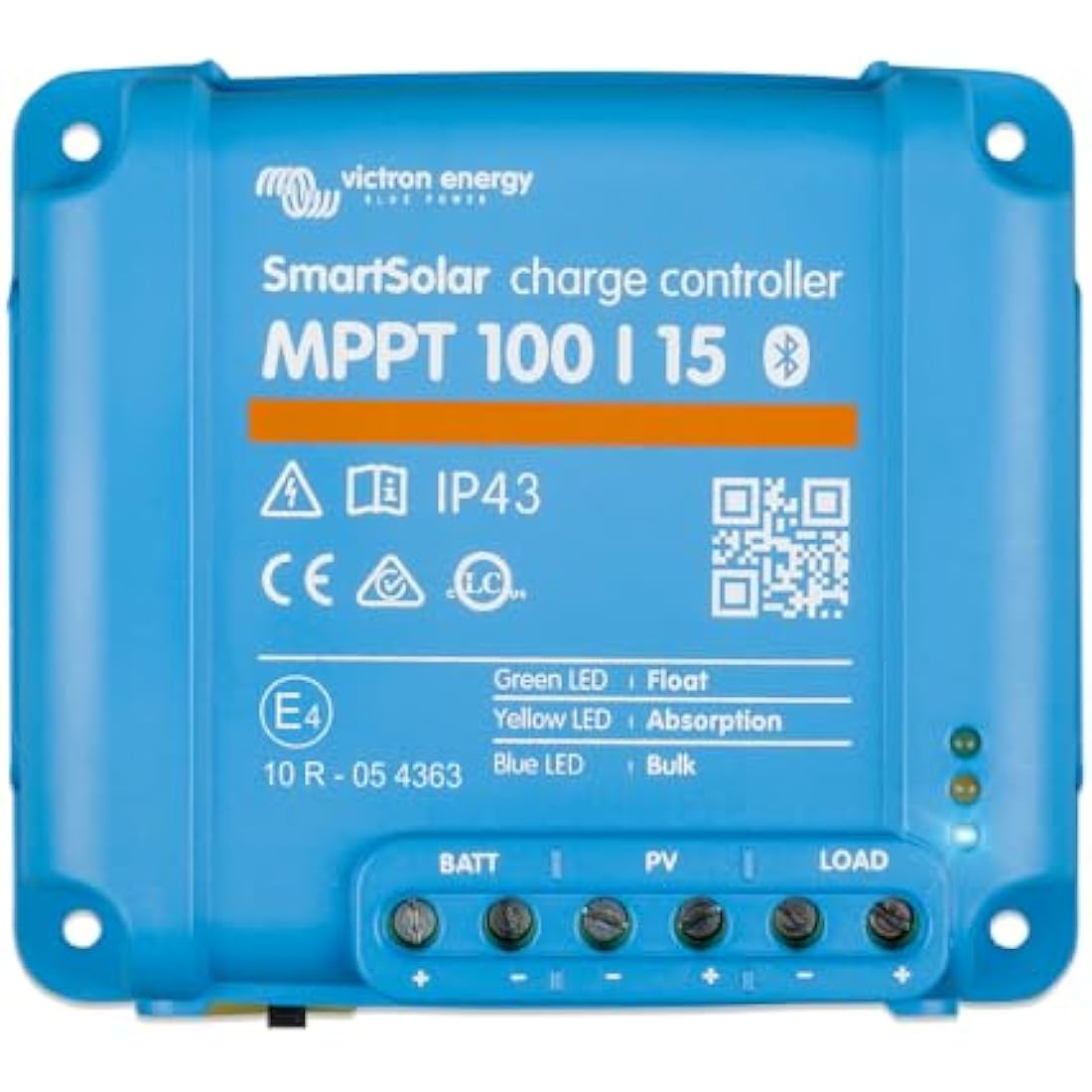 Victron Energy SmartSolar MPPT 100/15 Charge Controller | Bluetooth