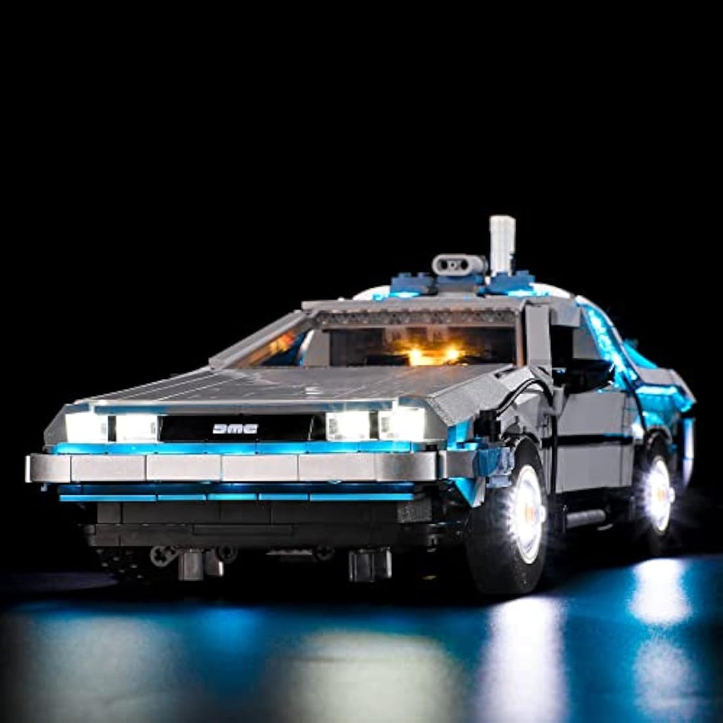 BRIKSMAX LED Lighting Kit for LEGO Back to the Future Time Machine 10300