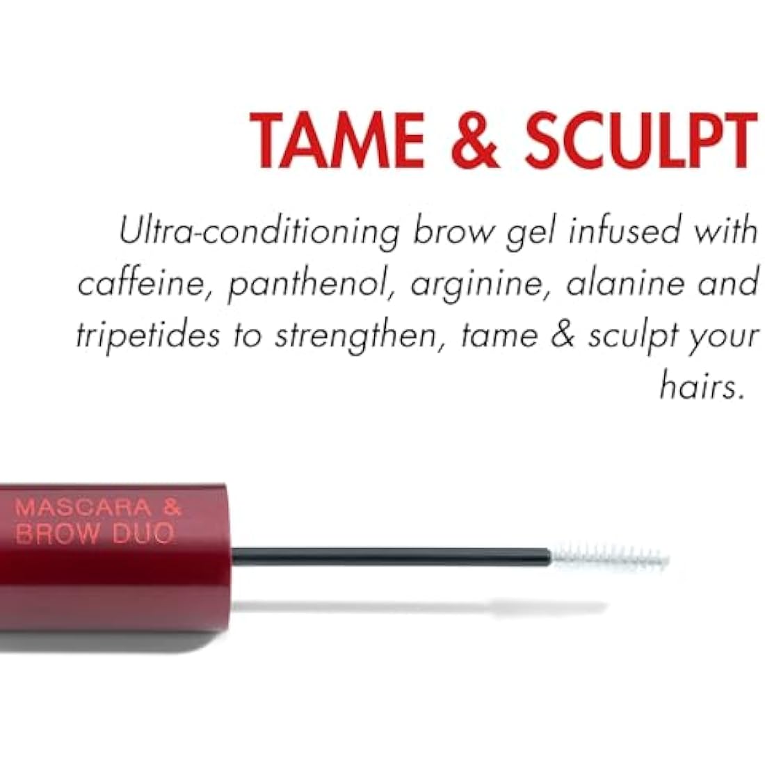 Ruby Hammer Mascara & Brow Duo – Tubing Formula with Peptides