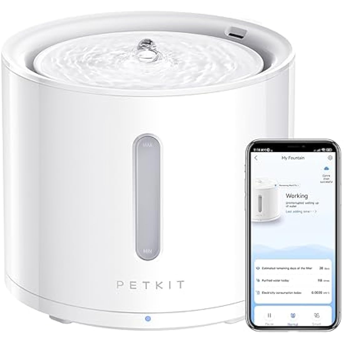 PETKIT EVERSWEET SOLO 2 Cat Water Fountain | 2L Smart Wireless Pump