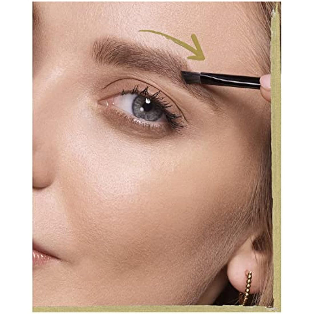 Max Factor Real Brow Duo Kit – Two-Tone Eyebrow Palette, 003 Dark