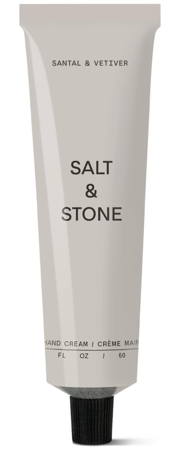 SALT & STONE Santal & Vetiver Hand Cream – Hydrating Vegan Lotion