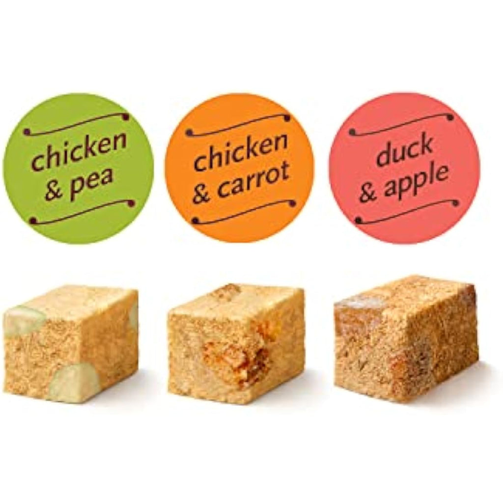 8in1 Meaty Treats Freeze Dried Chicken and Carrot Dog Snacks - 50g
