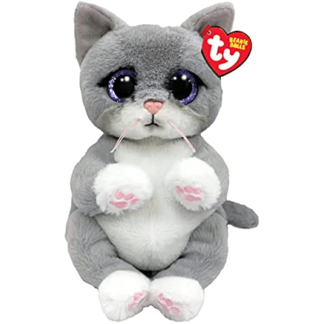 Ty Morgan Cat Beanie Bellie - 6 Inch Collectible Plush Soft Toy