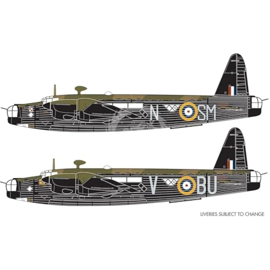 Airfix Vickers Wellington Mk.II 1:72 Scale Aircraft Model Kit A08021
