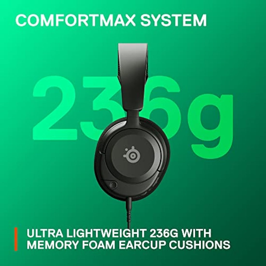 SteelSeries Arctis Nova 1X Gaming Headset | 360° Spatial Audio | Black
