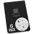 Rite in the Rain Waterproof Notebook – 4x6 Top Spiral All-Weather Grey