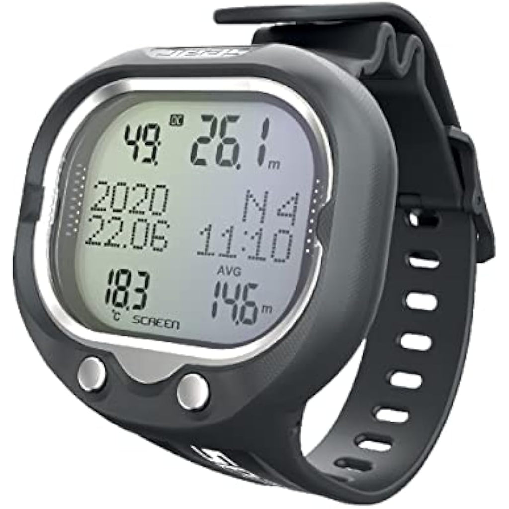 SEAC Screen Wrist Dive Computer - Scuba and Freediving Modes