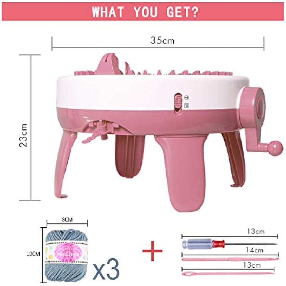 FYGAIN SENTRO 40 Needles Knitting Machine | Smart Circular Craft Toy
