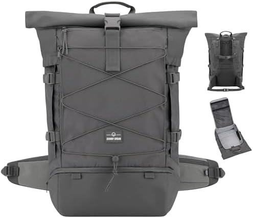 Johnny Urban Allen XL 50L Travel Backpack | Water-Repellent Rucksack