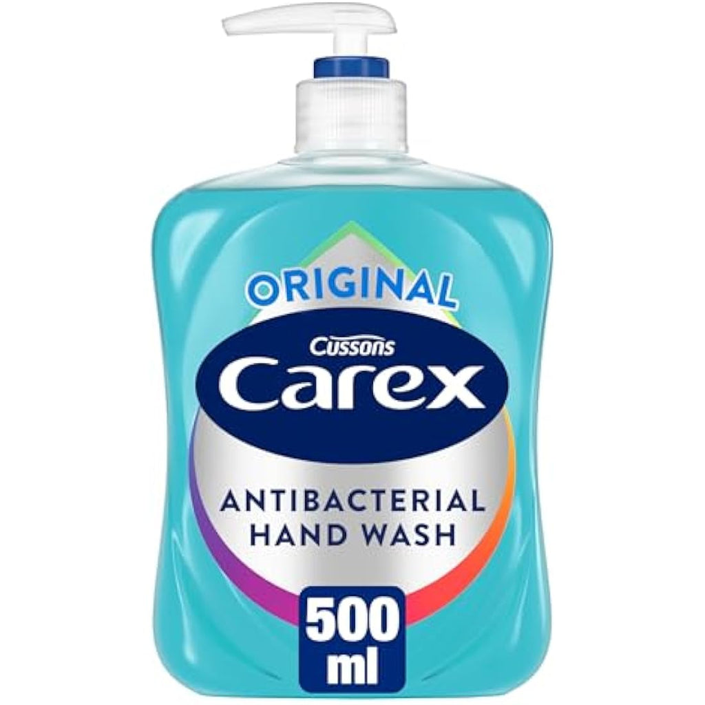 Carex Antibacterial Original Hand Wash – 500ml Bulk Pack of 6