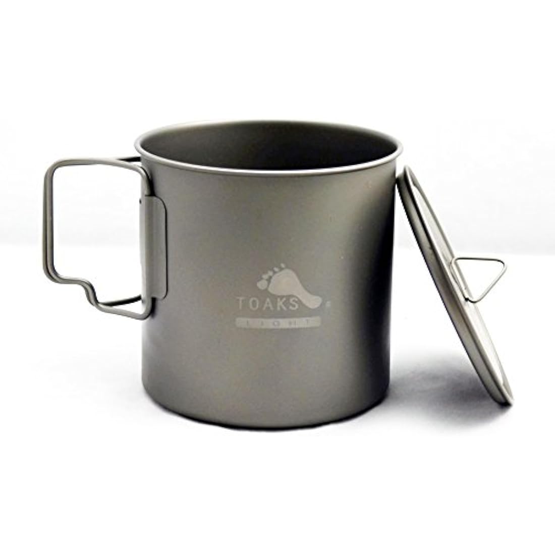 TOAKS Ultralight Titanium Camping Pot and Cup - 650ml (POT-650-L)