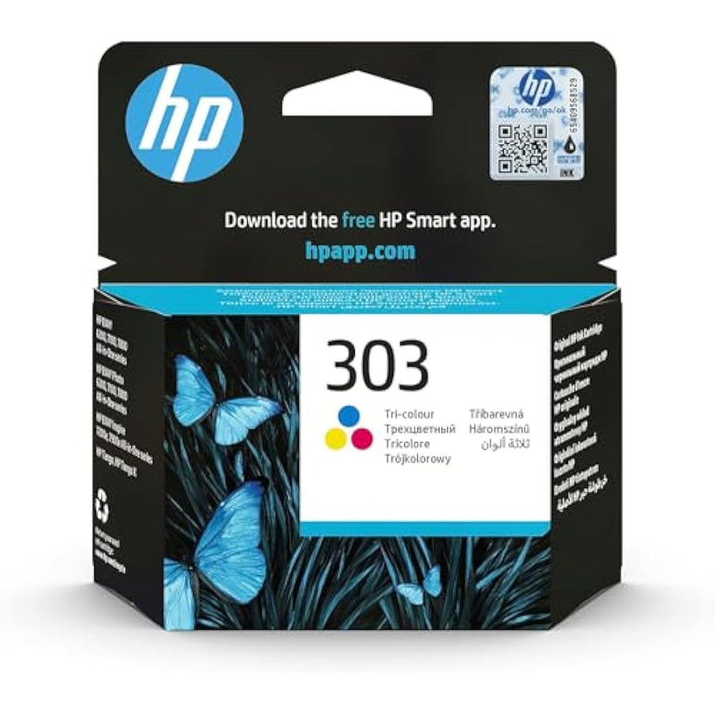 HP 303 Original Tri-color Ink Cartridge – Single Pack (T6N01AE)