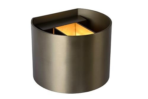 Jolof Store Lucide Wall Light – Dimmable Aluminum Sconce in Coffee