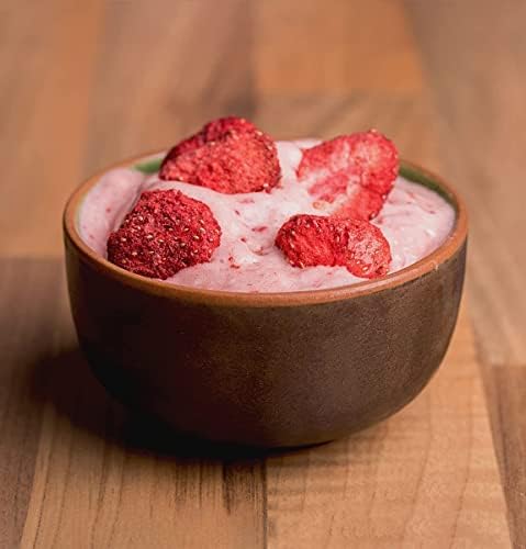 BRIX Freeze Dried Strawberry Halves | 100% Natural Vegan Snack - 300g