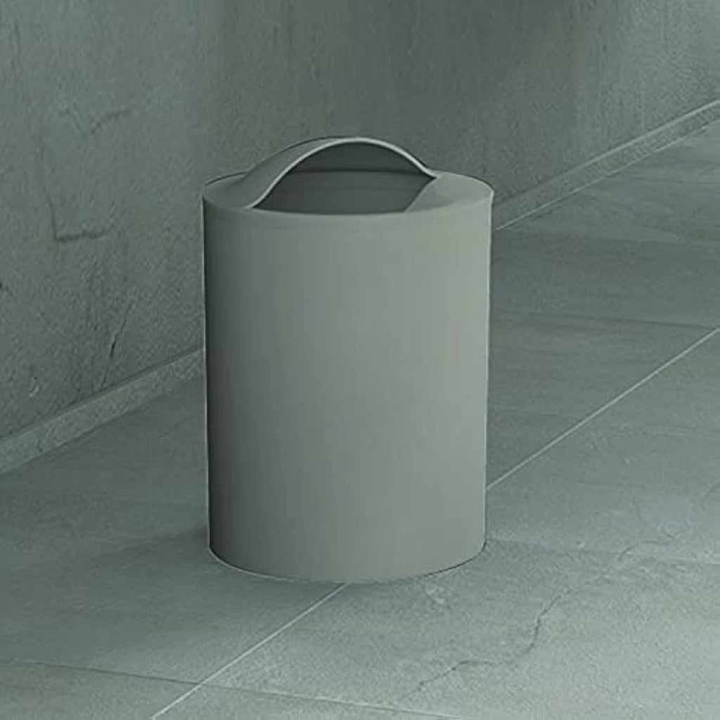 Gedy G-Eye Bathroom Waste Bin - Light Taupe Italian Resin Basket