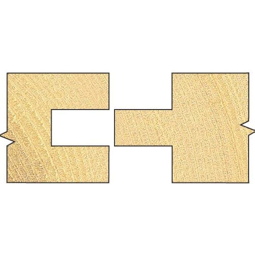 Trend CraftPro Tongue and Groove Router Bit | 1/2 Inch Shank Carbide