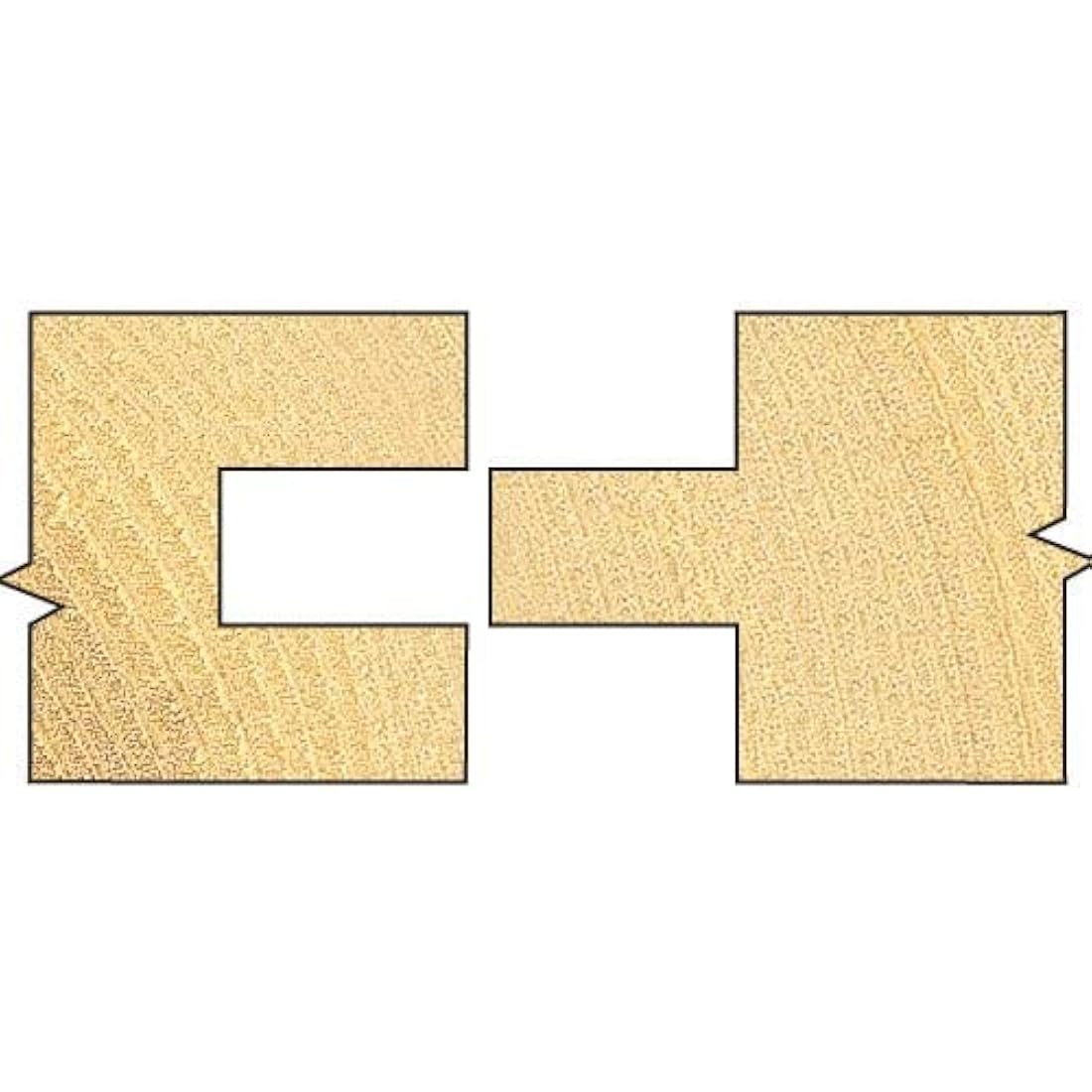 Trend CraftPro Tongue and Groove Router Bit | 1/2 Inch Shank Carbide